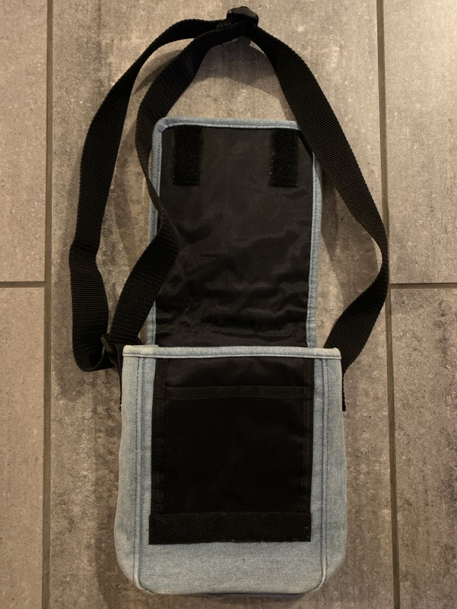 Borse & Zaini: Blaue Jeans Umhängetasche gestickt – Nuovo (secondo la descrizione) da Niederbüren venduto da funkel06 2