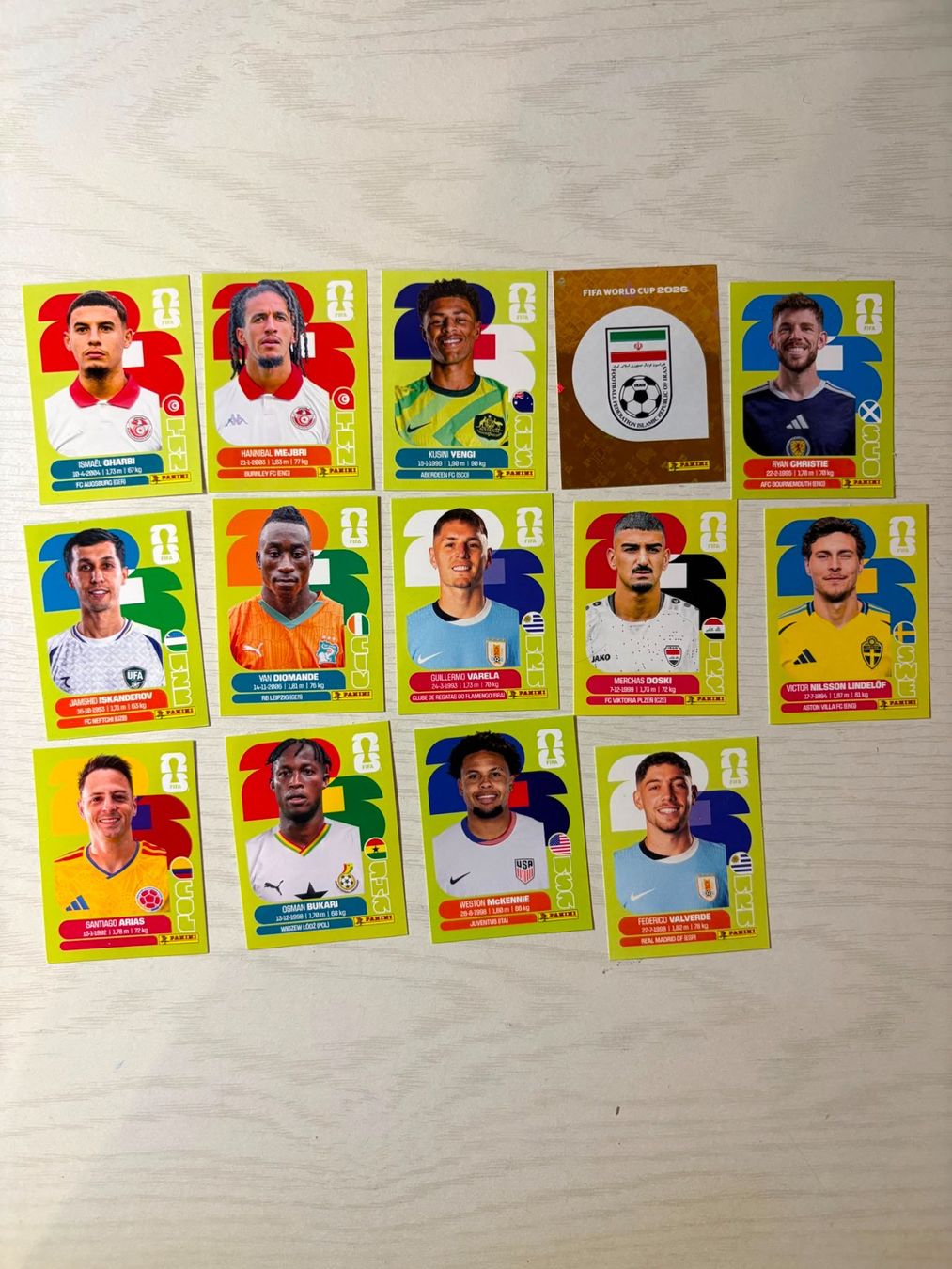 Panini Cartes à collectionner: 14 Sticker Panini WM 2026 – Neuf (Voir description) à Waldkirch par Chris975
