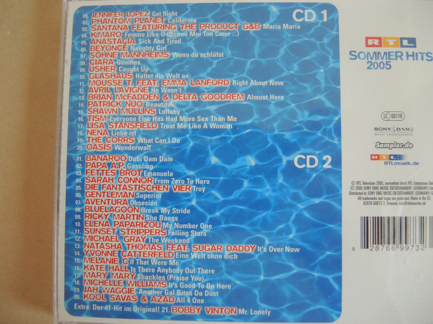 CDs: 3 x Doppel CD RTL - Sommer Hits 2005, 2008, 2009 – Gebraucht aus Rorschach von maeck8 5