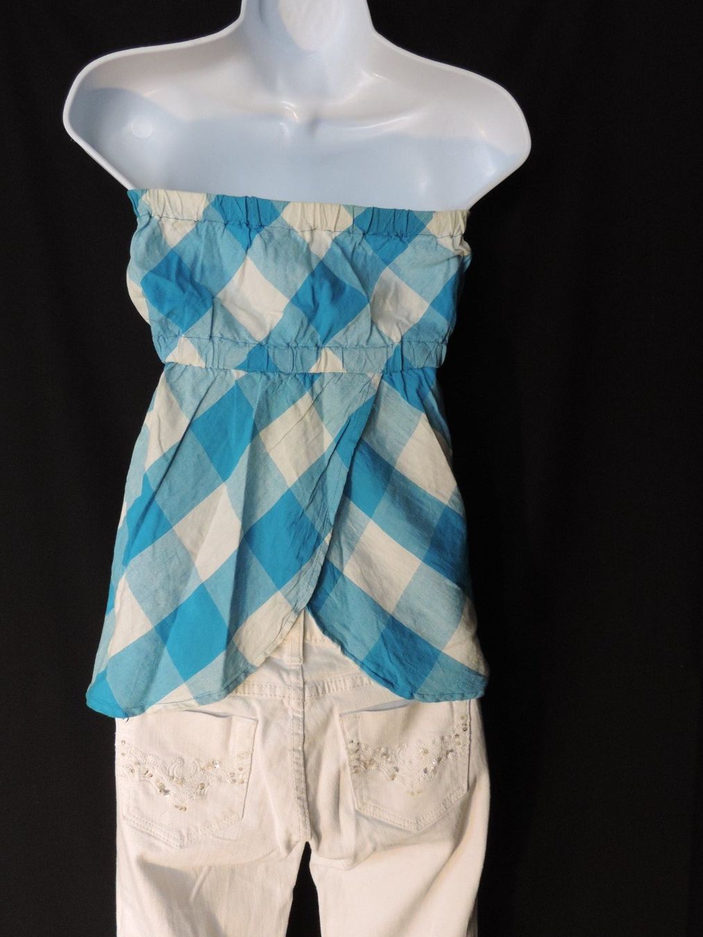 Lotti di vestiti: ensemble jeans bustier – Usato da Genève venduto da Axelle333 9