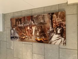 New York City Bild, Leinwandbild, Wanddeko, Neuwertig!!!