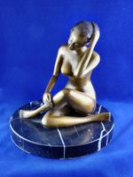 Bronze Figur Meditation OBF009  ,   Sammlungsauflösung