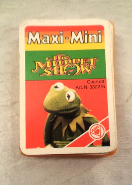 Mini Quartett - The Muppet Show / Maxi - Mini mit 24 Karten (Gebraucht ...