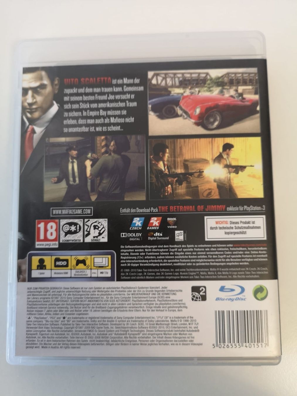 Giochi: Mafia 2 (PS3) – Usato da Herisau venduto da Seyashop_2 2