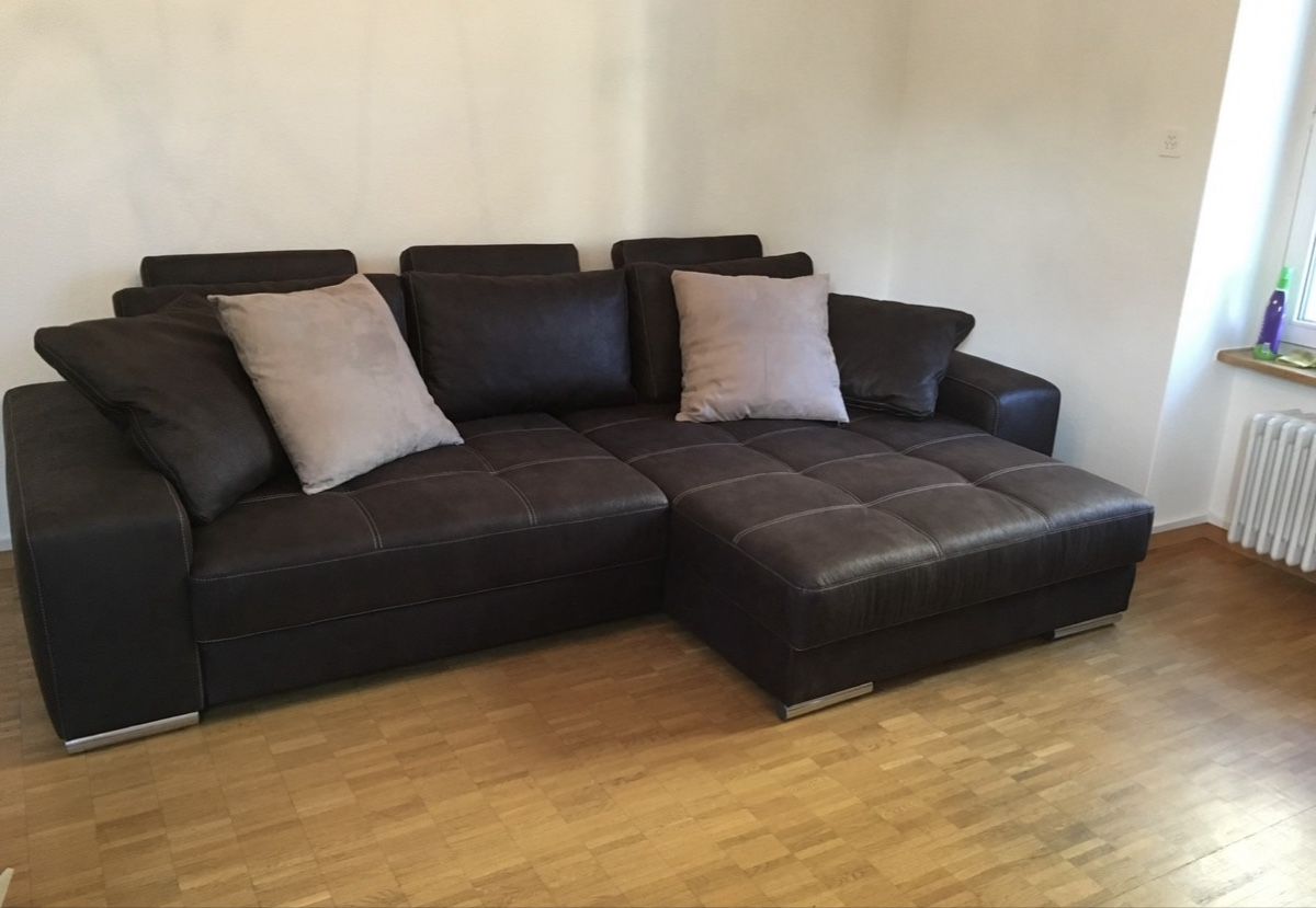 Sofas: Lounge Sofa Bettsofa braun – Gebraucht aus Fehraltorf von Erdo81