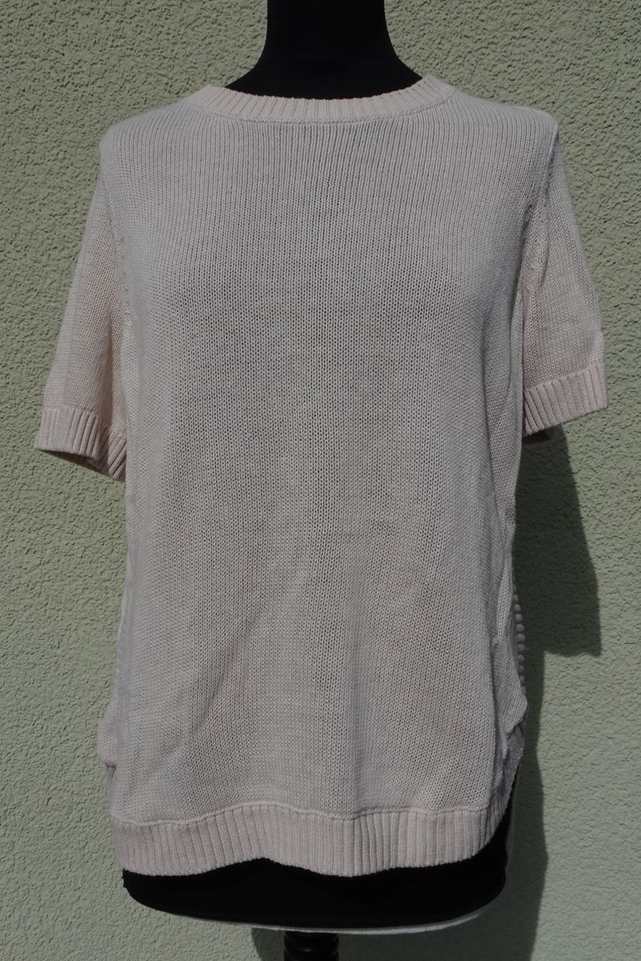 Lieblingsstück Maglioni & Felpe: Pullover Lieblingsstück beige Gr. M 38 halbarm Strick – Usato da Winterthur venduto da blumeblau77