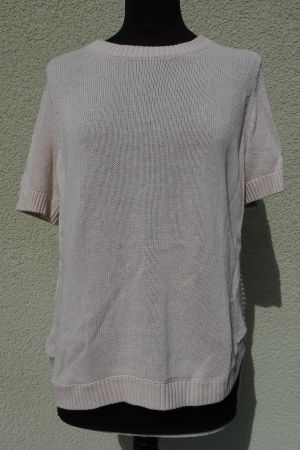 Pullover Lieblingsstück beige Gr. M 38 halbarm Strick