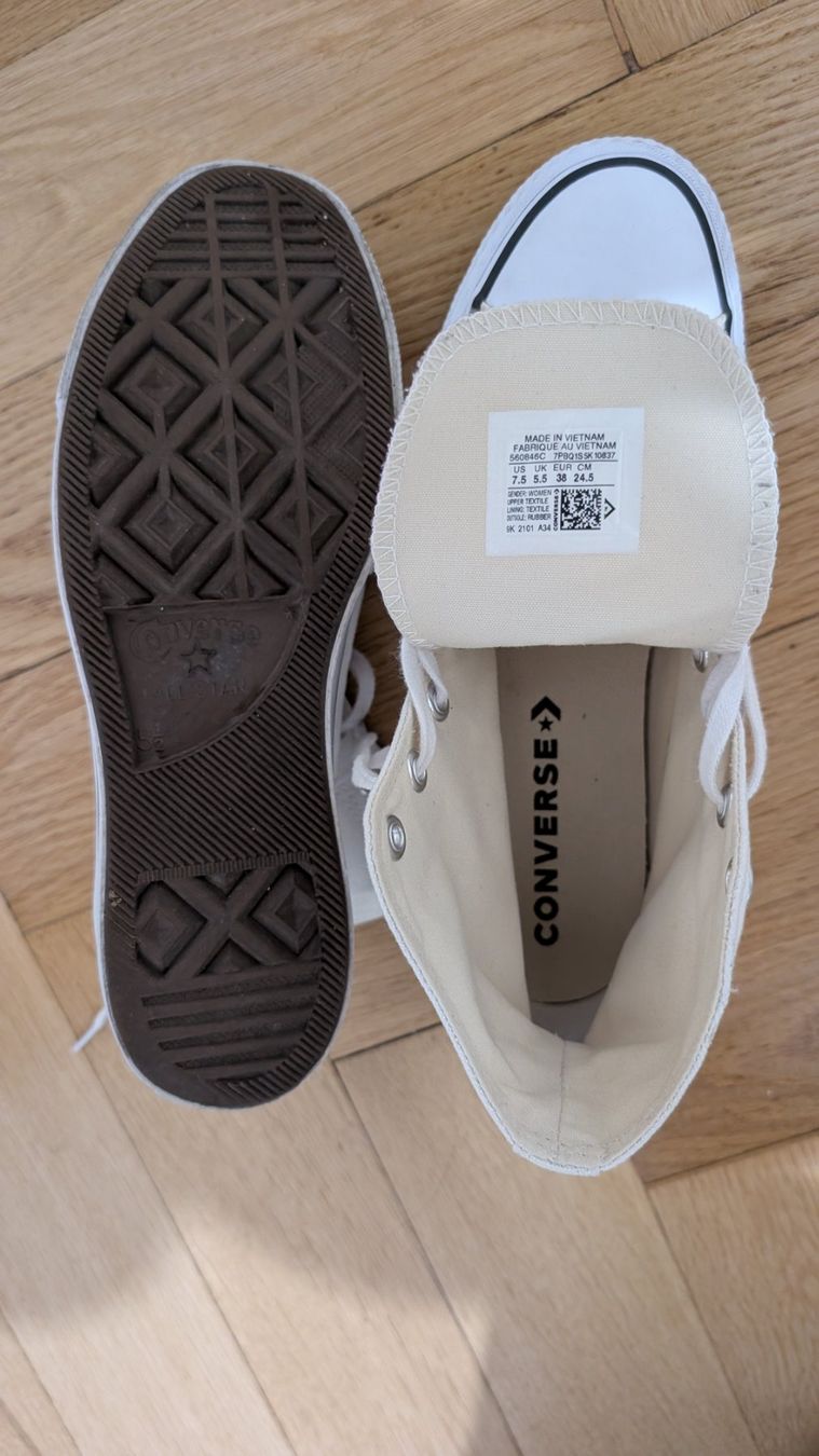 Converse Scarpe da uomo: Converse Lift Platform Sneakers 38 – Nuovo (secondo la descrizione) da Genève venduto da kat_9lvd 3