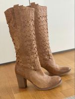 Damen Leder Stiefel Gr.37
