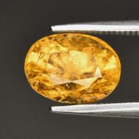 100% Echt! 8.16ct Natur Grossular unbehandelt Naturedelstein