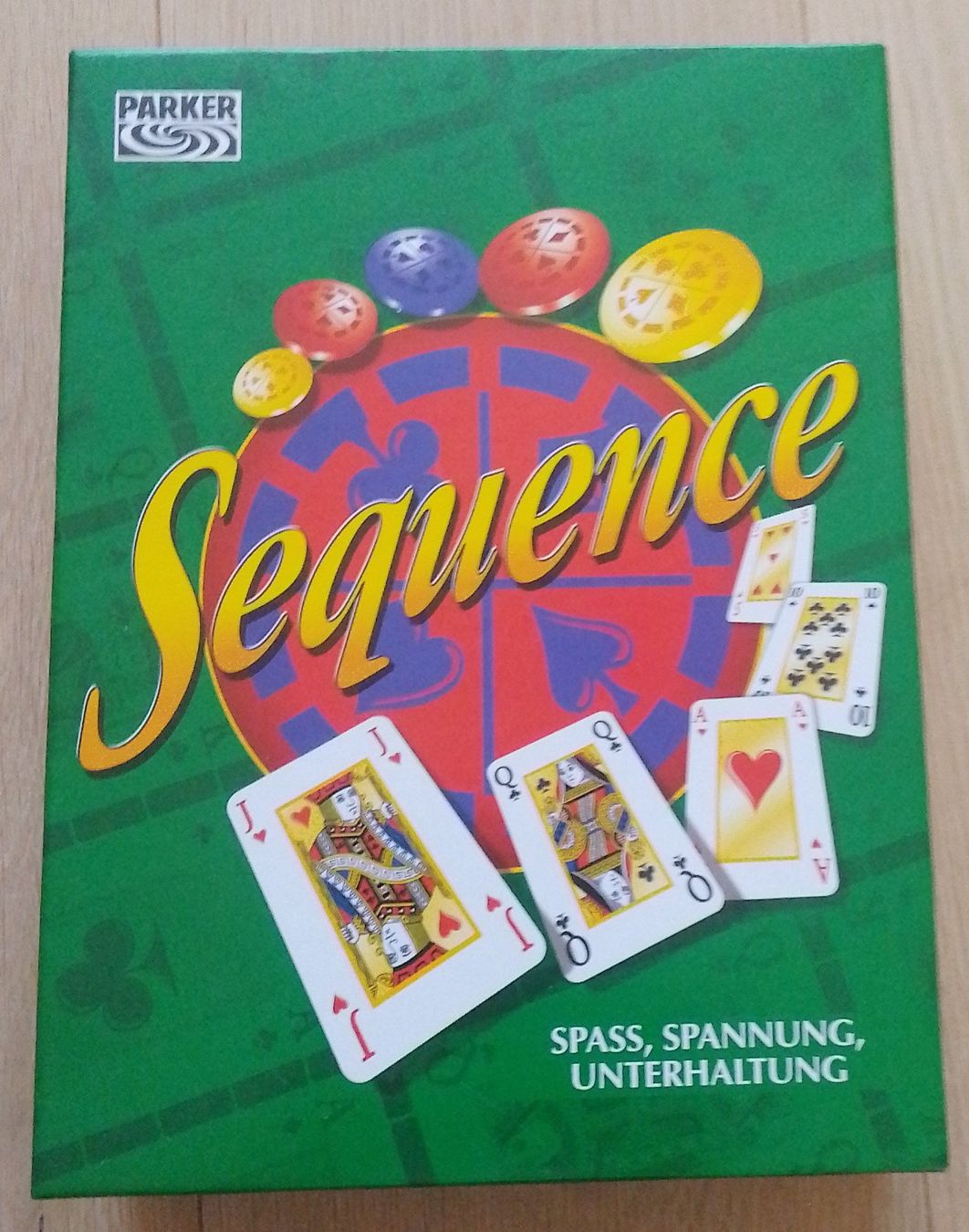 Parker Giochi: Spiel Sequence Spass, Spannung, Unterhaltung von Parker – Usato da Wohlen AG venduto da salamanderspielwaren