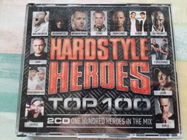 CD Hardstyle Heroes Top 100 2 Cds 100 Heroes in the mix