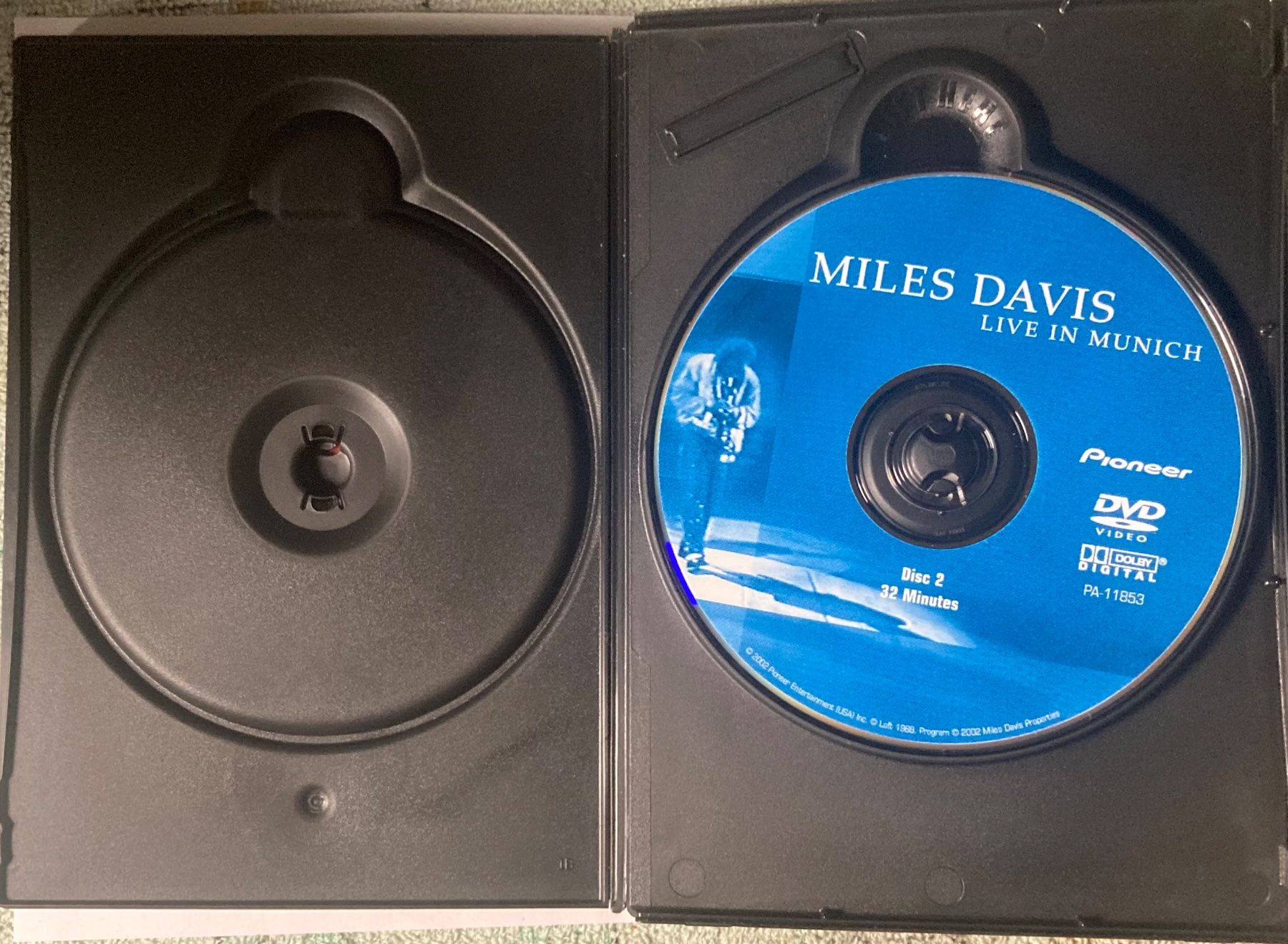 Tutti i DVDs: MILES DAVIS - LIVE IN MUNICH – Usato da Poliez-Pittet venduto da Newtown-Records 3