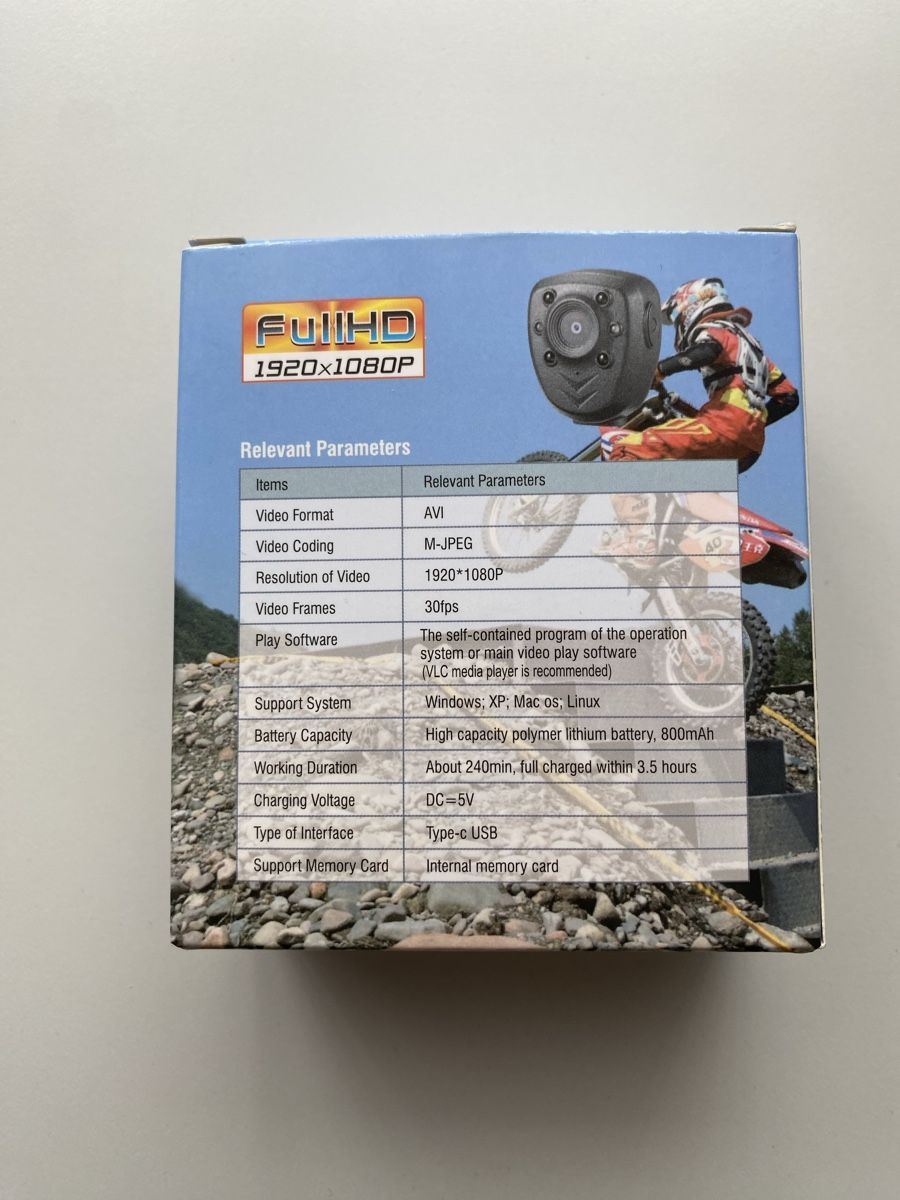 Fotocamera: Mini Body Camera – Nuovo e nell'imballaggio originale da Eiken venduto da Carcharias 1