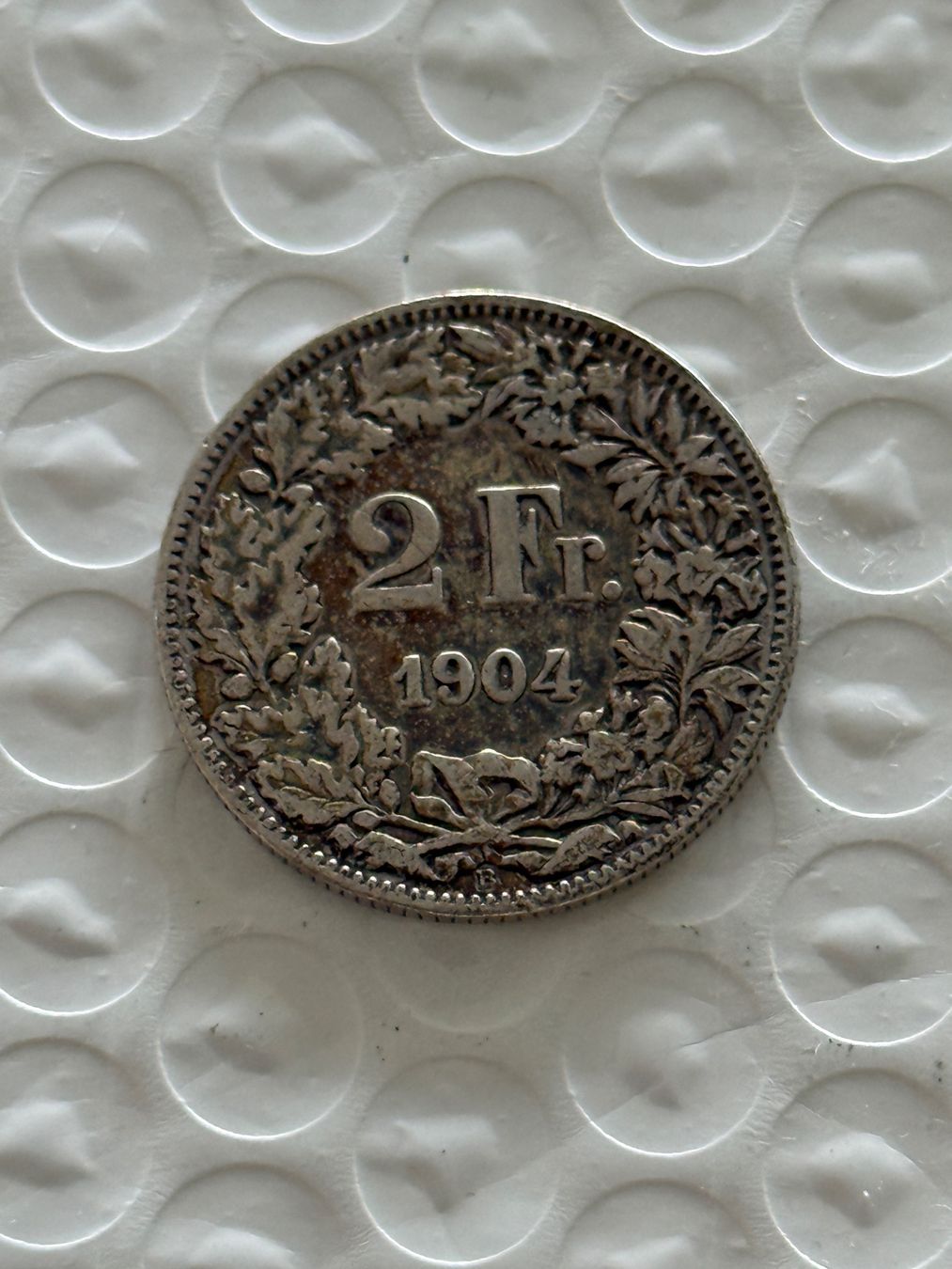 Tutti le monete: 2 Franken 1904  sehr Rar – Usato da Wallisellen venduto da SWISS_SILVER1