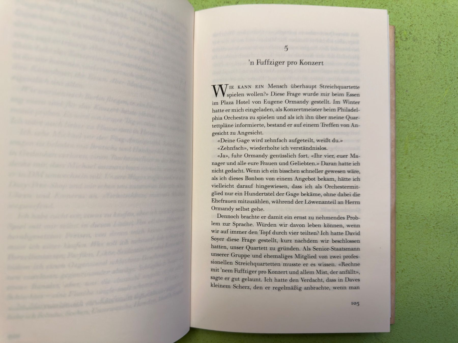 Libri: Arnold Steinhardt: Mein Leben zu viert. – Usato da Zürich venduto da allp 6