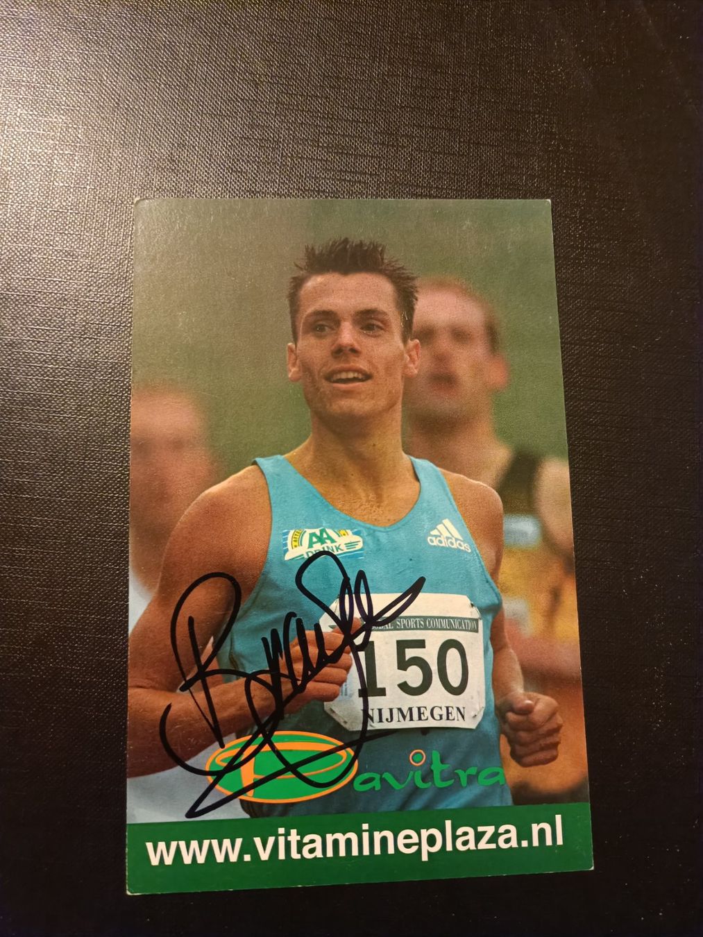 Autografi: Bram Som - Leichtathletik EM Gold - 2006 – Usato da Menziken venduto da Autogramme
