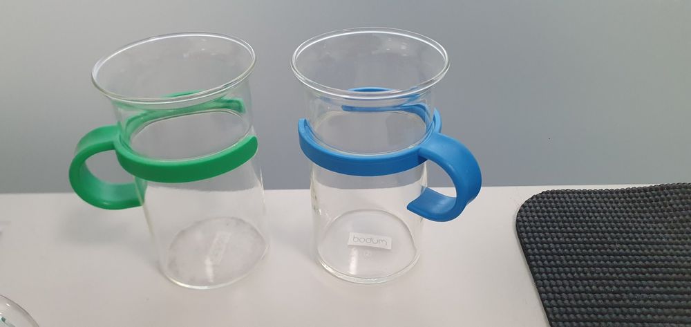 Tazzine Caffe Doppio Vetro Con Manico - Foto 6