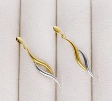 Gold 375 Ohrschmuck Patentbrisur