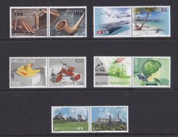 2014 - 2017  ** Postfrische **   2er Streifen **   5 Stück