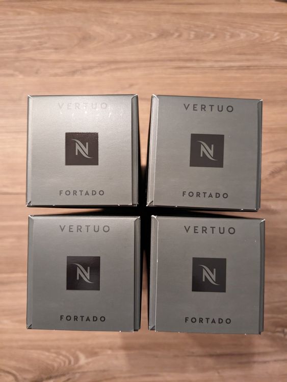 4x Fortado Nespresso Vertuo Kapseln (Neu und originalverpackt) in ...