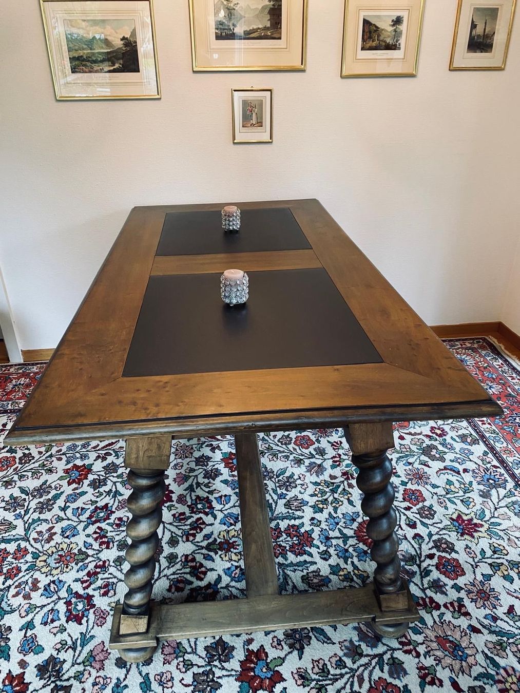 Tavoli: Antiker Holztisch Nussbaum Schieferplatten – Usato da Udligenswil venduto da Rapsak 6