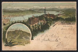 Litho Zürich, Gruss vom Uetliberg, Rest