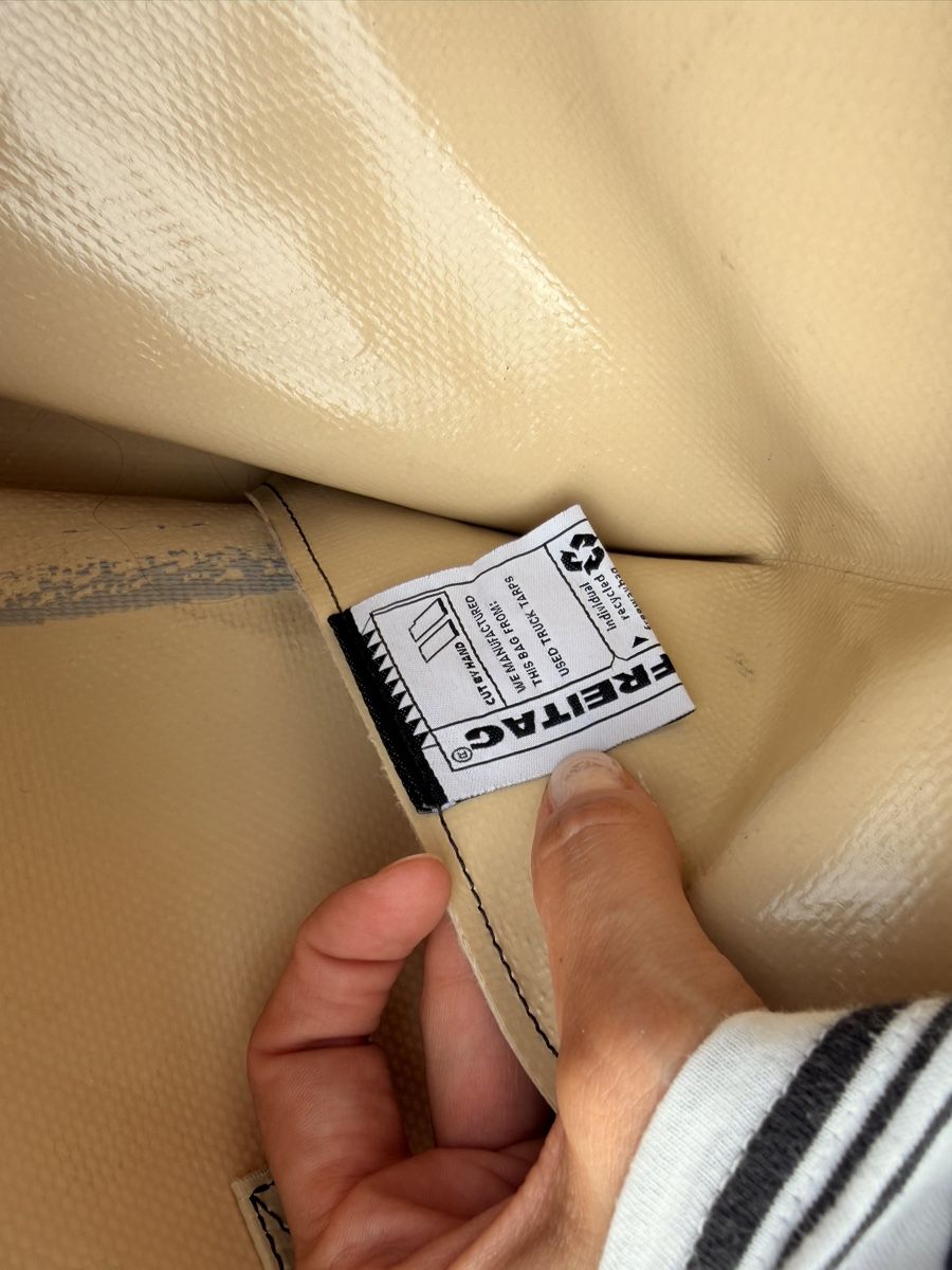 Freitag Borse: Freitag Cake bag limited edition beige 1/2000 – Nuovo (secondo la descrizione) da Zürich venduto da gianninam01 3