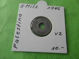 Palästina 1946, 5 Mils