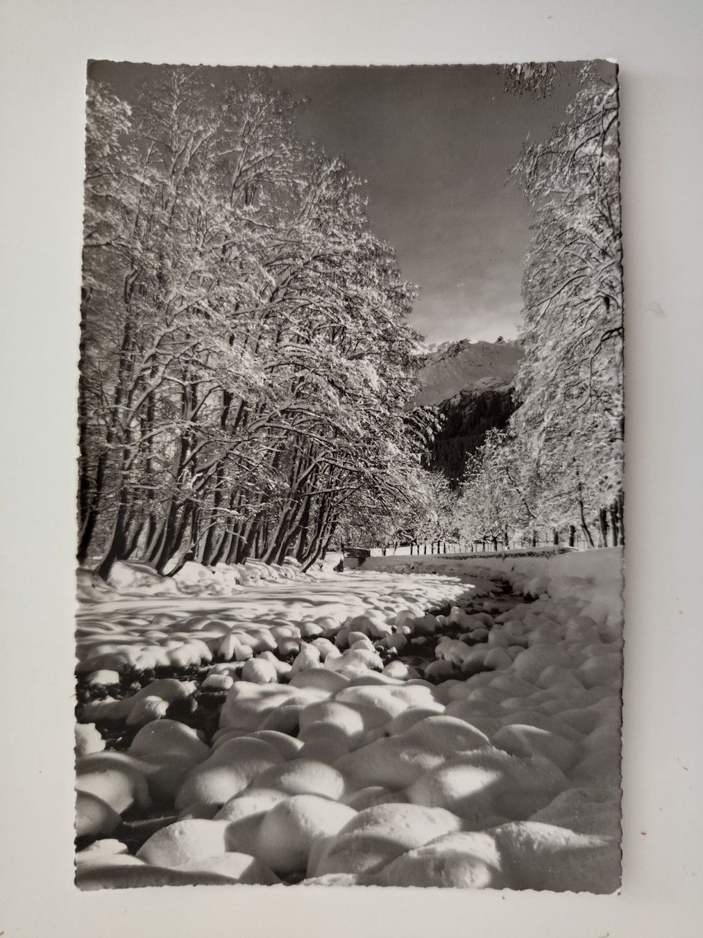 Cartoline postali: Kloster, Landquart im Winter, ungelaufen – Usato da Ohmstal venduto da Lebensfreude05