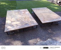 Rollpodeste gebraucht. 
