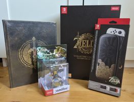 Zelda TotK Collector's Edition MEGA SET + Amiibo + Case