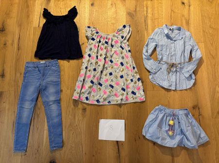 Girls clothing bundle size 122-128