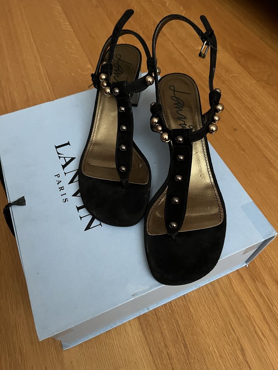 Lanvin Scarpe da donna: Lanvin Sandalen schwarz – Usato da Grabs venduto da living-glow 2