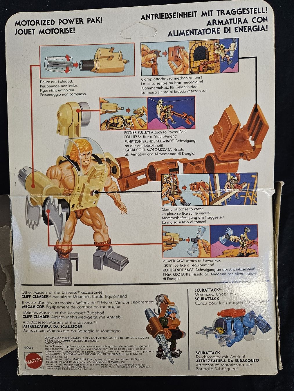 Masters of the Universe Figuren: MASTERS OF THE UNIVERSE TOWER TOOLS 1986 – Neu (gemäss Beschreibung) aus Sarnen von rockola02 1