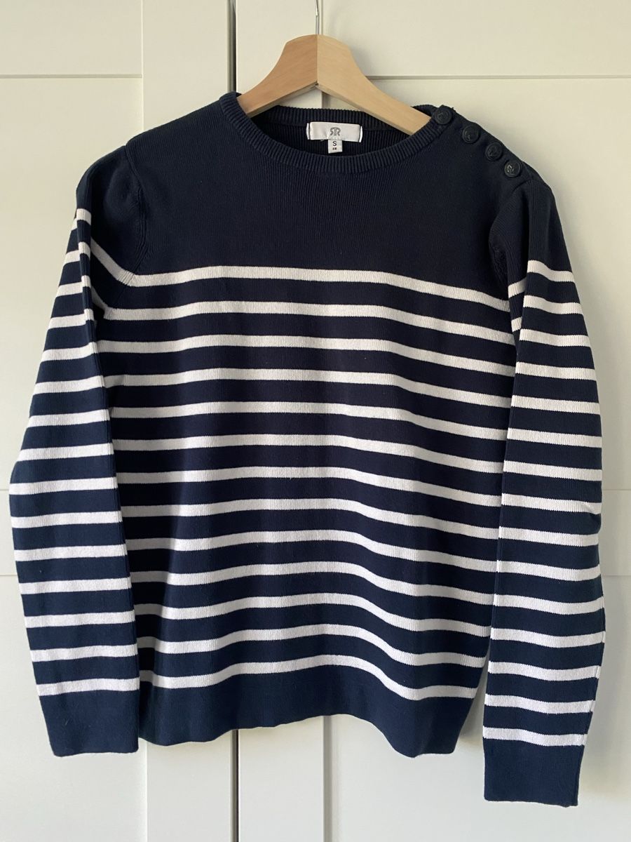 La Redoute Maglioni & Felpe: Pull marin rayé bleu blanc taille S – Usato da Villars-sur-Glâne venduto da mel_6q5w
