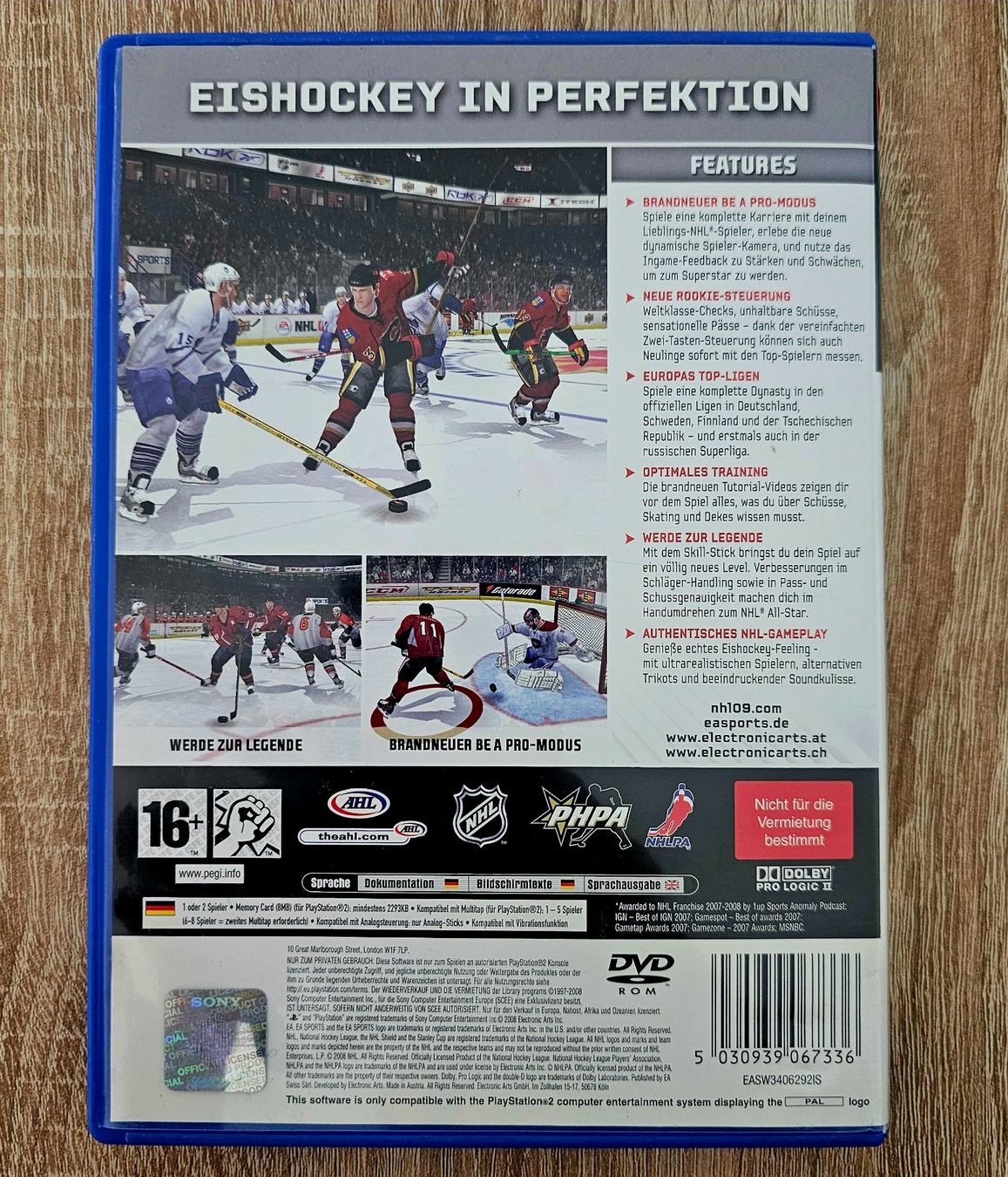Sony Jeux: NHL 09 (PS2) – D'occasion à Holziken par Miglioregamesnmore 1