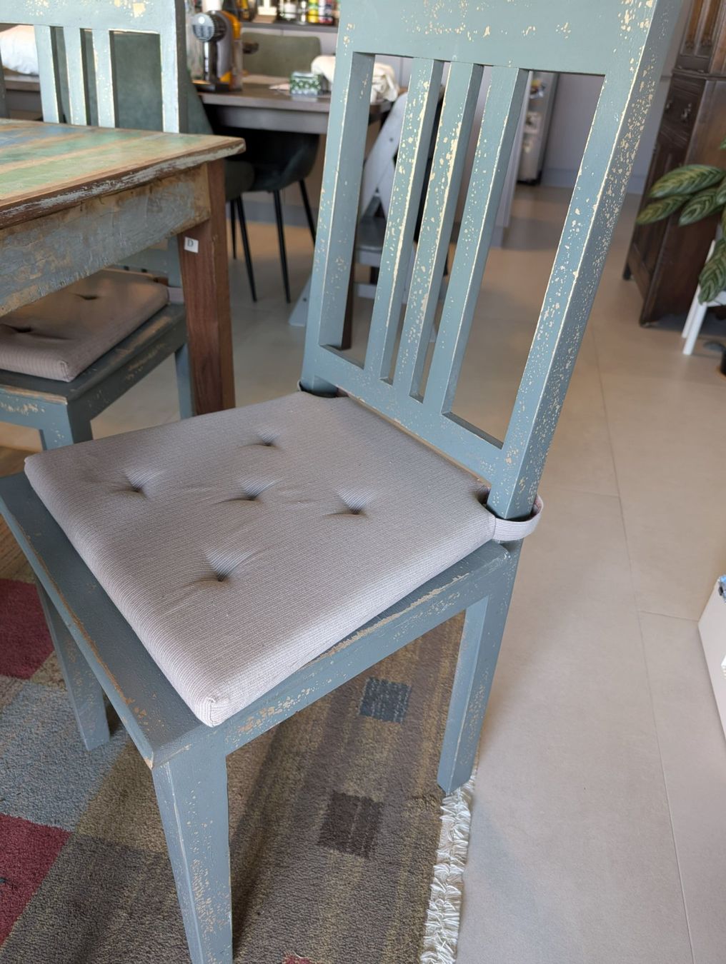 Maisons du monde Set di tavolo e panche: Esszimmerset Shabby Chic: Recyceltes Holz & Mango – Usato da Wallisellen venduto da Melsh 3