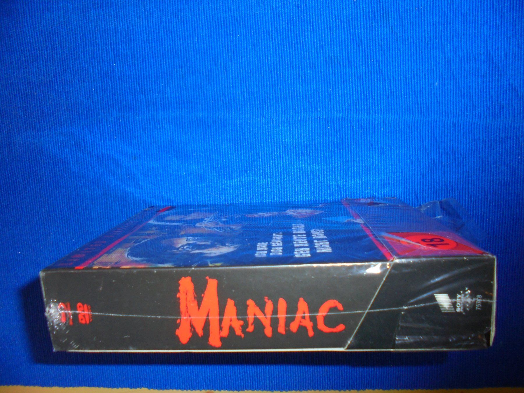Tous les DVDs: MANIAC Orginal / Lim. Vintage VHS Edition / blu-ray/ EXTRAS – Neuf avec emballage d'origine à Wattenwil par Firebird1 8