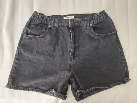Denim Shorts Grau Grösse 44 Guter Zustand