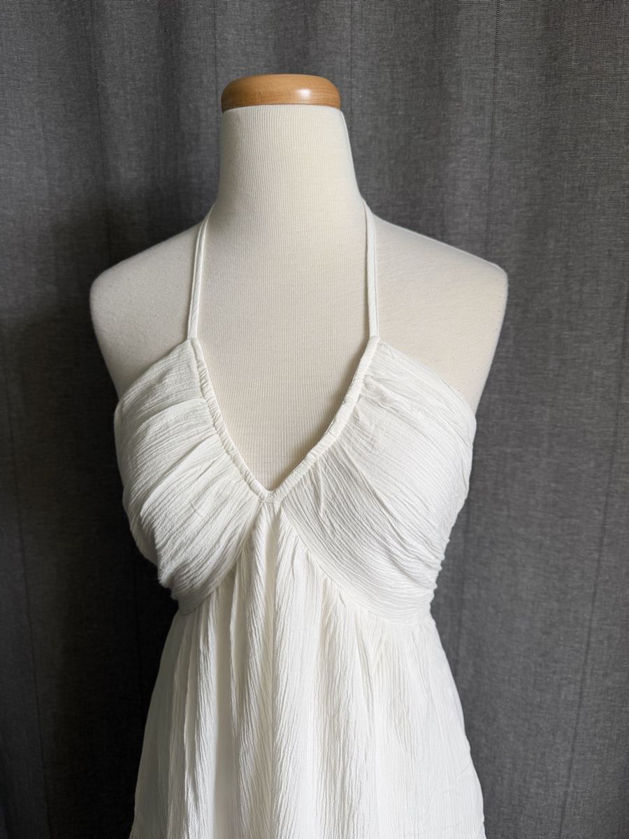 Shein Kleider: Weisses Neckholder Kleid – Neu und originalverpackt aus Uitikon Waldegg von MGC 1
