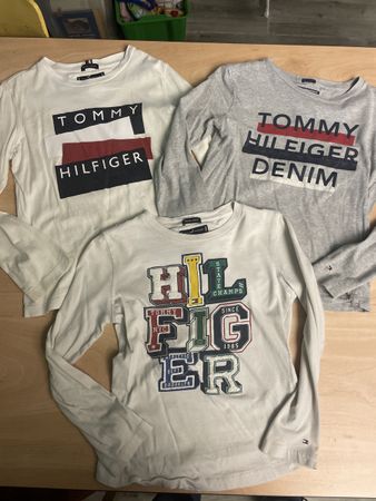 3 coole Tommy Hilfiger Shirts Gr.128