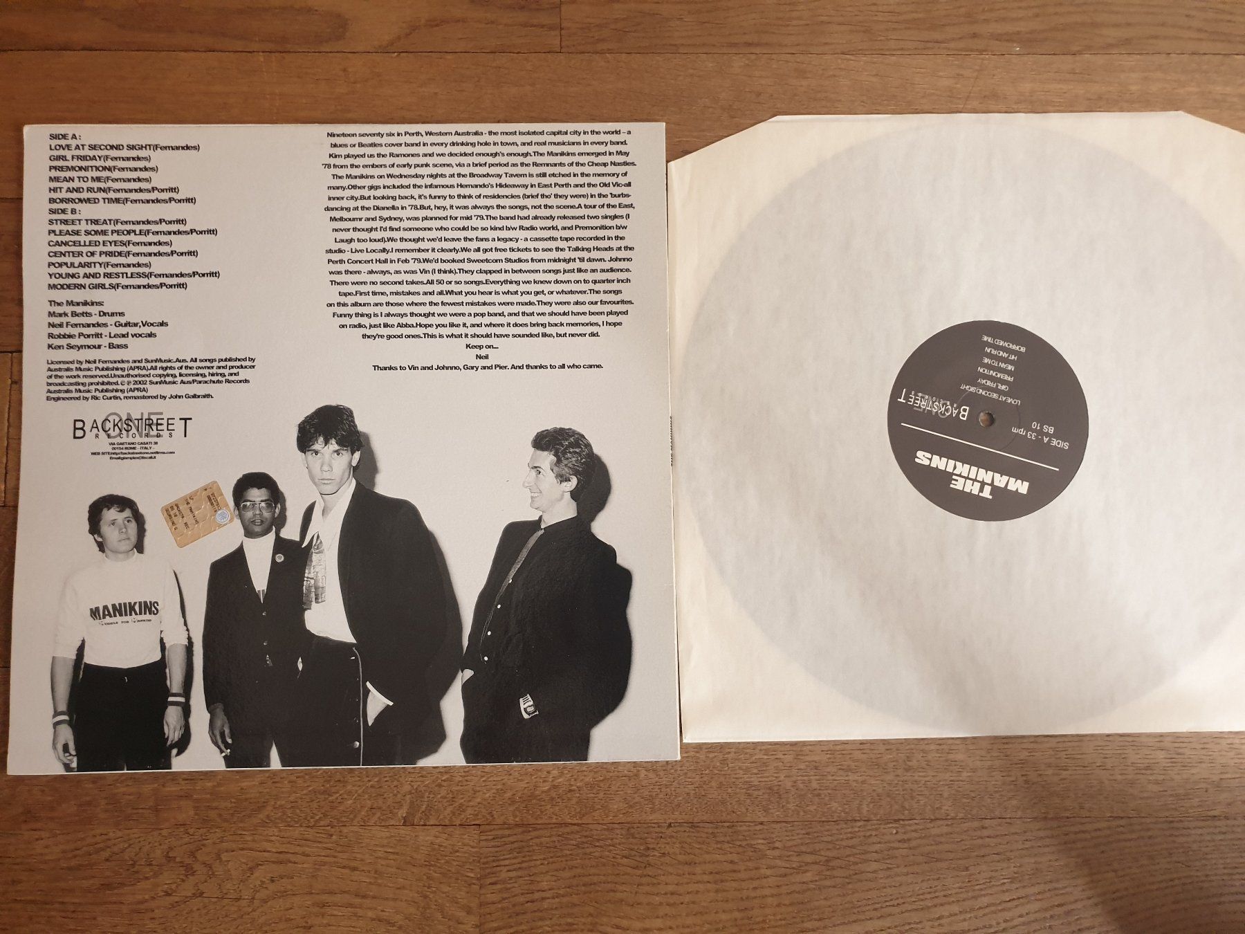 Schallplatten: The Manikins The Manikins – Neu (gemäss Beschreibung) aus zürich von ultraviolet 1