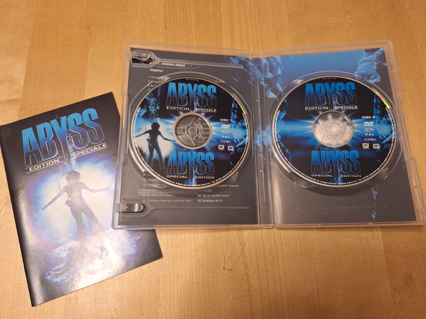 Alle DVDs: DVD Abyss édition spéciale 2 dvd – Gebraucht aus préverenges von Gilou27 3