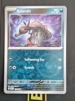 Salandit - Pokemon Reverse Holo Obsidian Flames