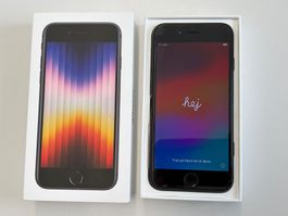 iPhone SE 3. Gen. 128GB Schwarz mit OVP