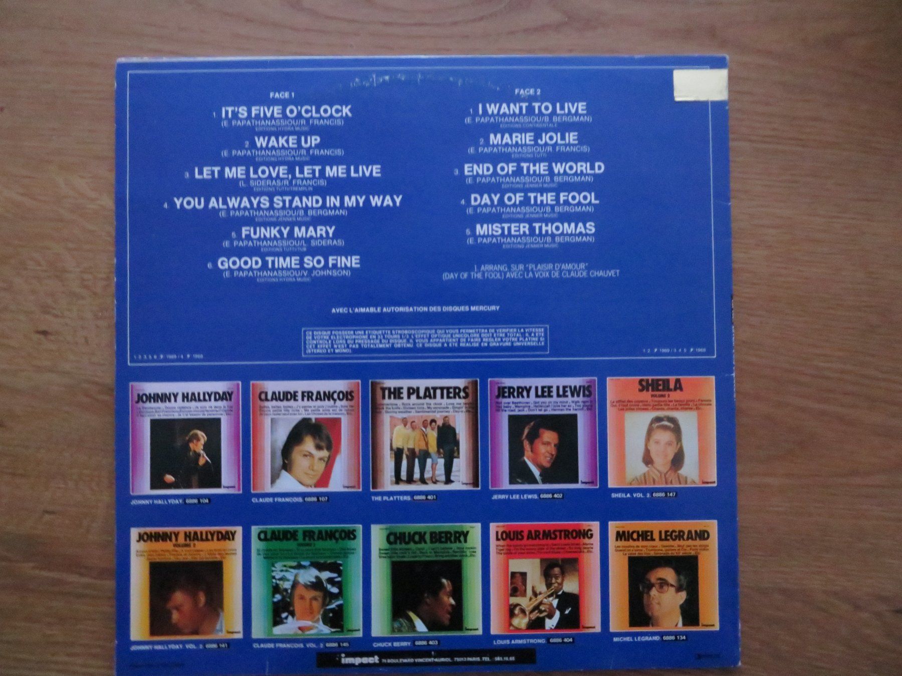 Dischi in vinile: APHRODITES CHILD SHAM – Usato da Zürich venduto da max_cp5f 1