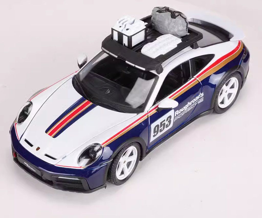 Bburago Modellini d'auto: Porsche 911 Dakar – Nuovo e nell'imballaggio originale da Fribourg venduto da 911cc 1