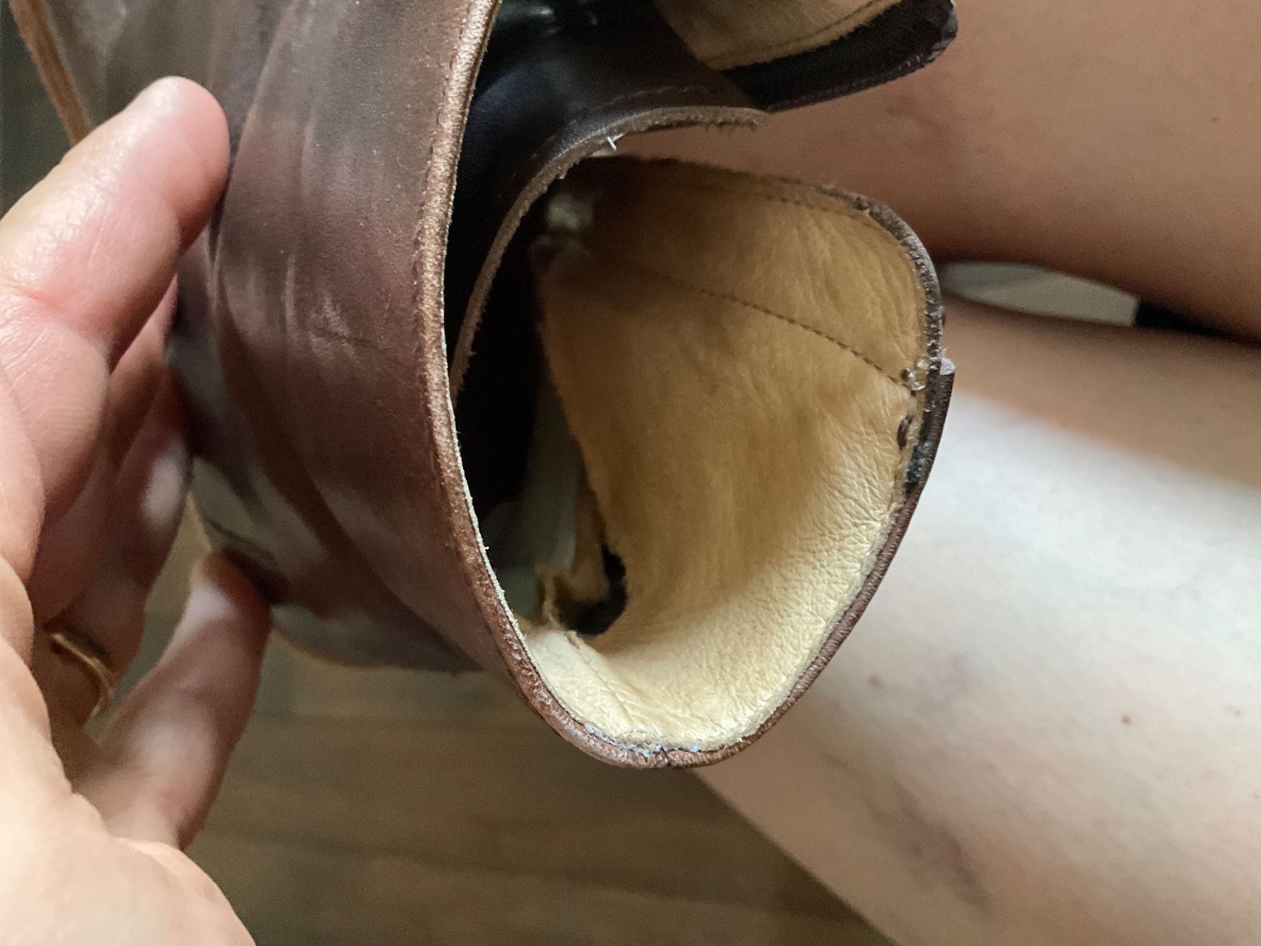 Scarpe da donna: Rahmengenähter Leder Damenschuh – Usato da Rapperswil SG venduto da Chriki0 2