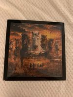 Bild mit Pferden nach Diamant Painting